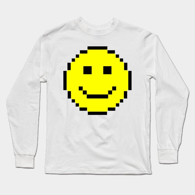 Minesweeper smiley Long Sleeve T-Shirt by UberGhibli